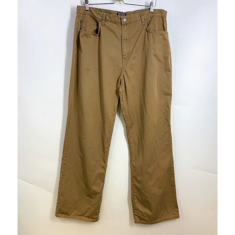 Polo Jeans Ralph Lauren Men's Classic Cotton 5 Pocket Straight Leg Jeans Size 38